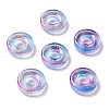 Frosted Glass Beads GLAA-P049-B04-1