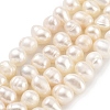 Natural Cultured Freshwater Pearl Beads Strands PEAR-C003-12B-1