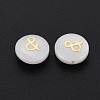 Natural Freshwater Shell Beads SHEL-N003-22-01-3