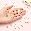 15Pcs 3 Styles 304 Stainless Steel Open Jump Rings STAS-YW0011-26-3