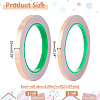  2 Rolls 2 Styles Copper Foil Tapes AJEW-NB0005-65-2