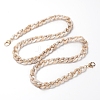 Acrylic Curb Chain Bag Strap FIND-WH0069-78A-1