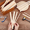 24Pcs 4 Styles Triangle Wood Sticks DIY-OC0012-47B-3