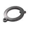 304 Stainless Steel Charms STAS-H112-Q-EB-3