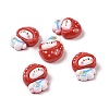 Opaque Resin Cabochons RESI-I037-06A-1