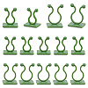 120Pcs 2 Styles Self-Adhesive Plastic Wall Fixture Clips AJEW-CP0009-90-7