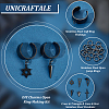 Unicraftale DIY Charms Open Ring Making Kit STAS-UN0049-64-5