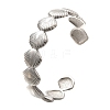 Brass Cuff Bangles for Women LS-BJEW-U018-03P-4