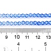Gradient Color Baking Paint Glass Bead Strands X1-DGLA-A039-T4mm-A020-5