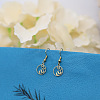 201 Stainless Steel Dangle Earrings FS-WGC26FA-01-1