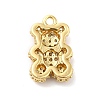 Brass Micro Pave Cubic Zirconia Pendants X-KK-Q772-05G-2
