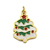 Christmas Theme Ion Plating(IP) 304 Stainless Steel Pendants STAS-O005-014B-G-1