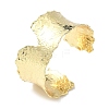 Brass Cuff Bangles for Women BJEW-A038-01B-G-4