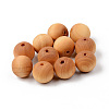 Natural Wood Beads X-WOOD-R268-10mm-2