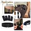 WADORN® 8Pcs 4 Colors Tactical Double Snap Belt Keepers FIND-WR0008-14-5