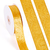 1 Roll Imitation Leather Polyester Ribbon LC-TA0001-02G-2