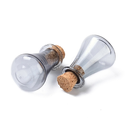 Glass Cork Bottles AJEW-O032-01H-1