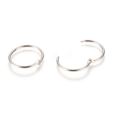 Iron Loose Leaf Book Binder Hinged Rings X-IFIN-T004-01P-1