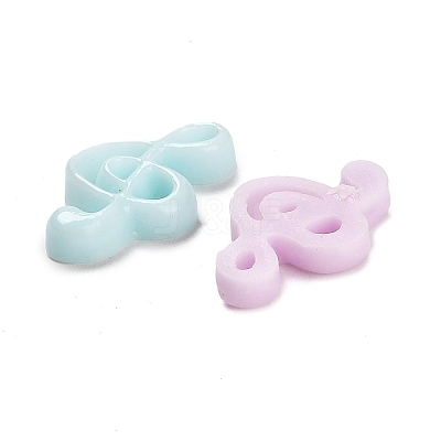 Opaque Resin Cabochons CRES-D025-01-1