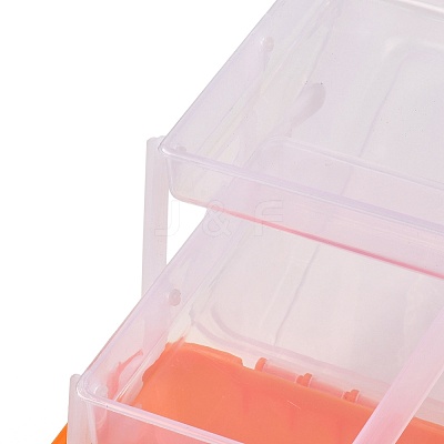Rectangle Portable PP Plastic Storage Box CON-D007-01B-1