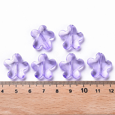 Transparent Acrylic Beads TACR-S154-32B-47-1