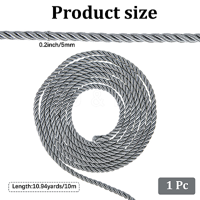 10M 3-Ply Acrylic Fiber Twisted Cord OCOR-CY0001-84B-1