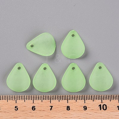 Transparent Frosted Acrylic Pendants MACR-S371-09A-733-1