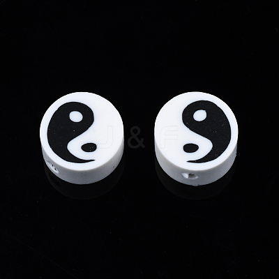 Handmade Polymer Clay Beads CLAY-T016-65K-1