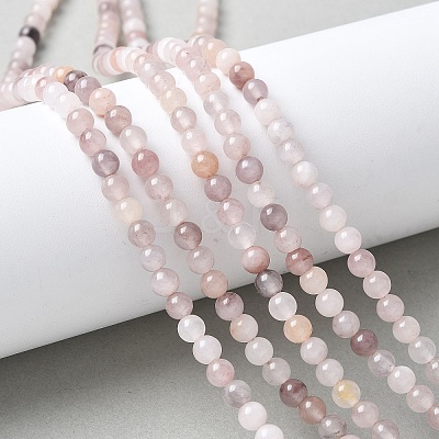 Natural Violet Strawberry Quartz Beads Strands X-G-P530-B02-01-1