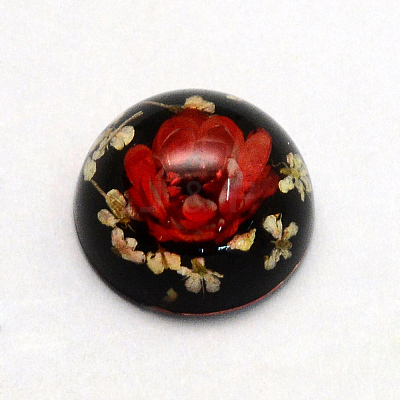 Resin Cabochons RESI-S320-14mm-07-1