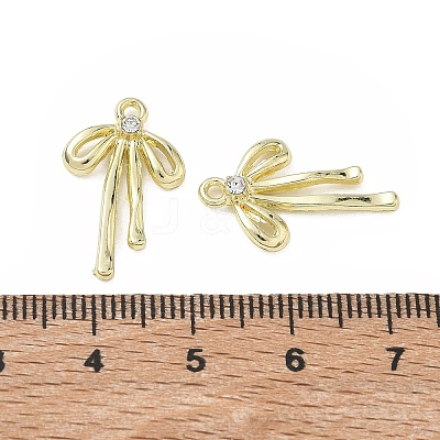 Alloy with Crystal Rhinestone Pendants RB-CBA7D90-01G-1