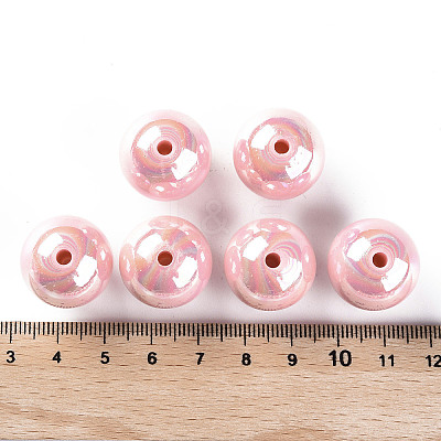 Opaque Acrylic Beads X-MACR-S370-D20mm-A01-1