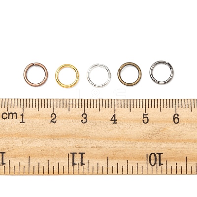 Brass Open Jump Rings JRC8MM-M-1