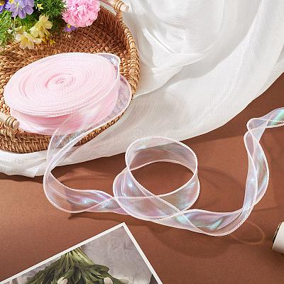 Polyester Lace Trim DIY-TAC0010-49I-1