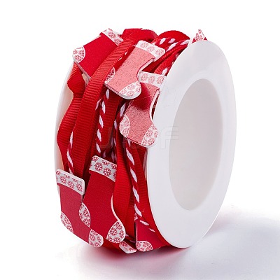 Polyester Grosgrain Ribbons OCOR-L044-10A-1