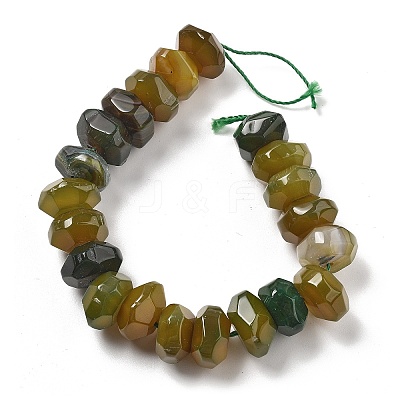 Natural Agate Bead Strands G-K392-A05-1