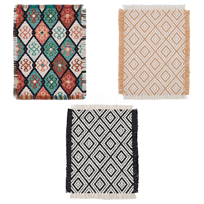 3Pcs 3 Colors Polyester Display Decorations DIY-FG0008-08-1