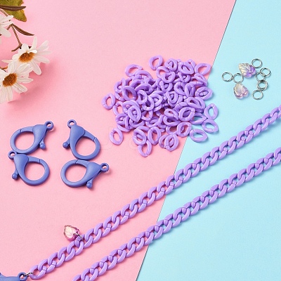 DIY Masks Chains Making Kits DIY-YW0002-74B-1