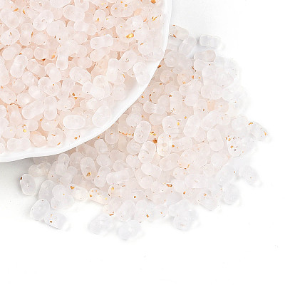 Gradient Color Transparent Frosted Acrylic Beads OACR-M023-06J-1