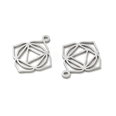 304 Stainless Steel Pendants SA-CBA28C1-02D-P-1