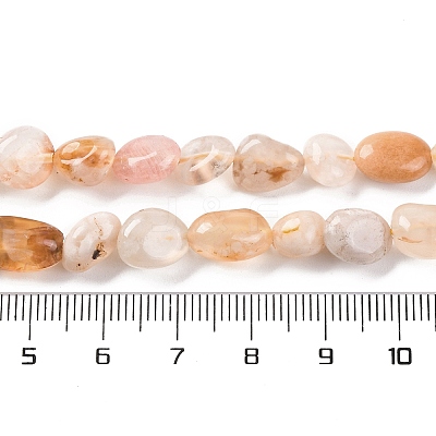 Natural Cherry Blossom Agate Beads Strands G-G146-A31-01-1
