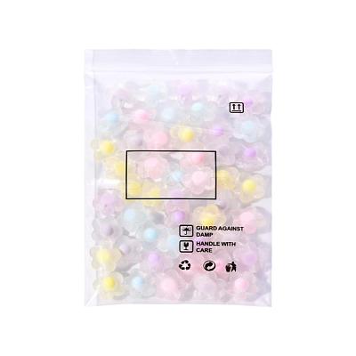 50Pcs 5 Colors Transparent Acrylic Beads TACR-CC0001-03-1