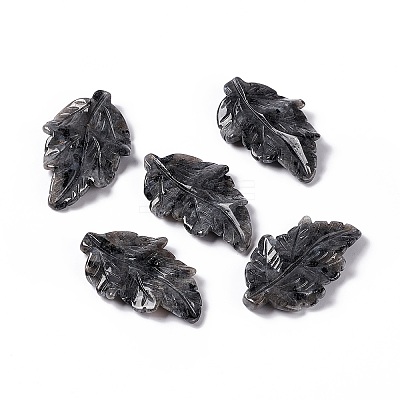 Natural Larvikite Pendants G-I336-01-16-1