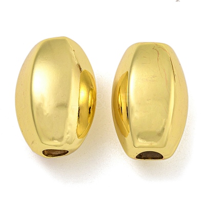 Rack Plating Brass European Beads KK-I718-31A-G-1