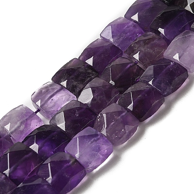 Natural Amethyst Beads Strands G-C109-A06-01-1