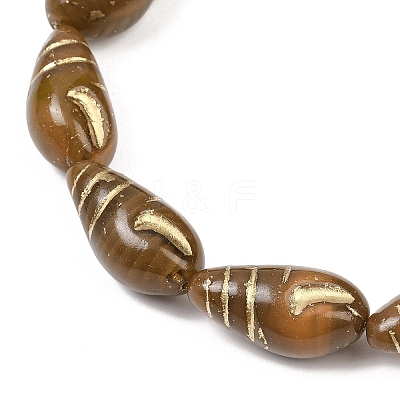 Czech Pressed Glass Beads GLAA-I061-49A-1