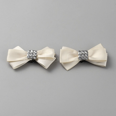 Polyester Bowknot Shoe Decorations FIND-WH0139-226A-1