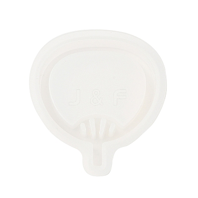 Fan Pendant DIY Silhouette Silicone Molds DIY-Z040-01A-1