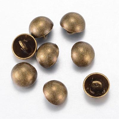 Alloy Shank Buttons BUTT-D054-20mm-06AB-1