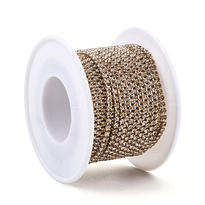 Electrophoresis Iron Rhinestone Strass Chains CHC-Q009-SS12-B18-1